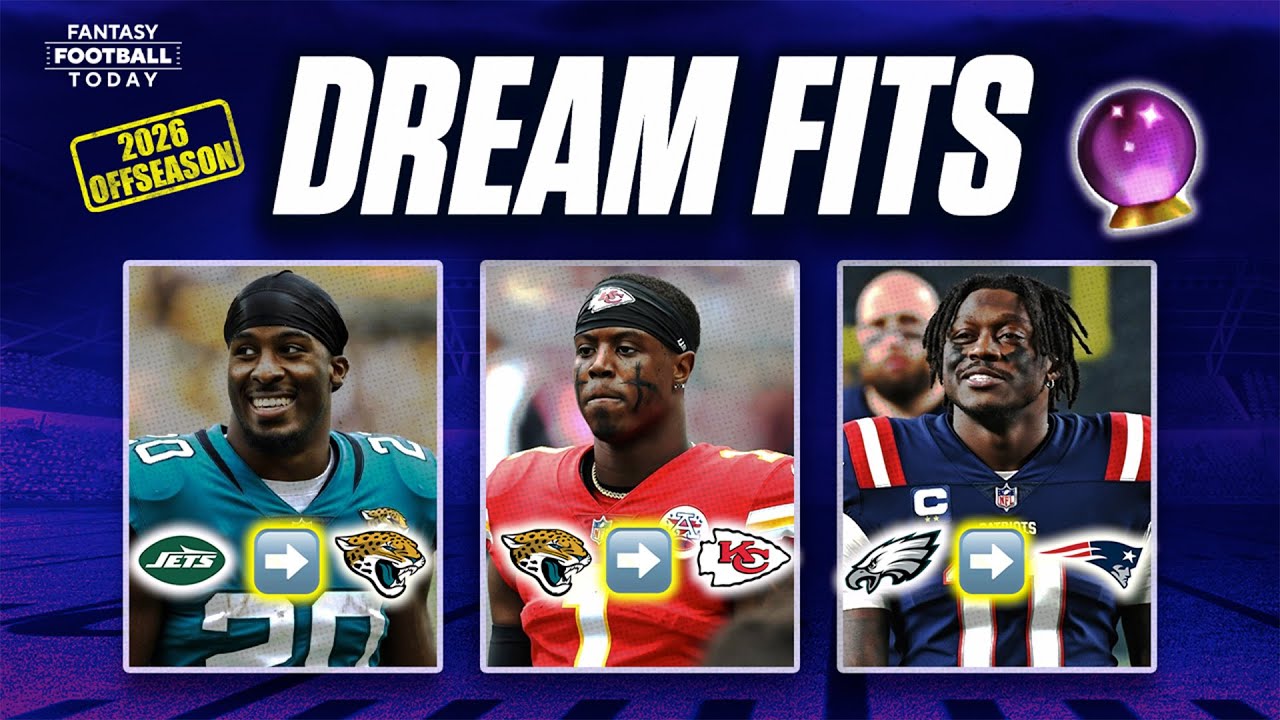 2026 NFL Offseason: Dream Free Agent & Trade Landing Spots 👀 (Fantasy Impact)