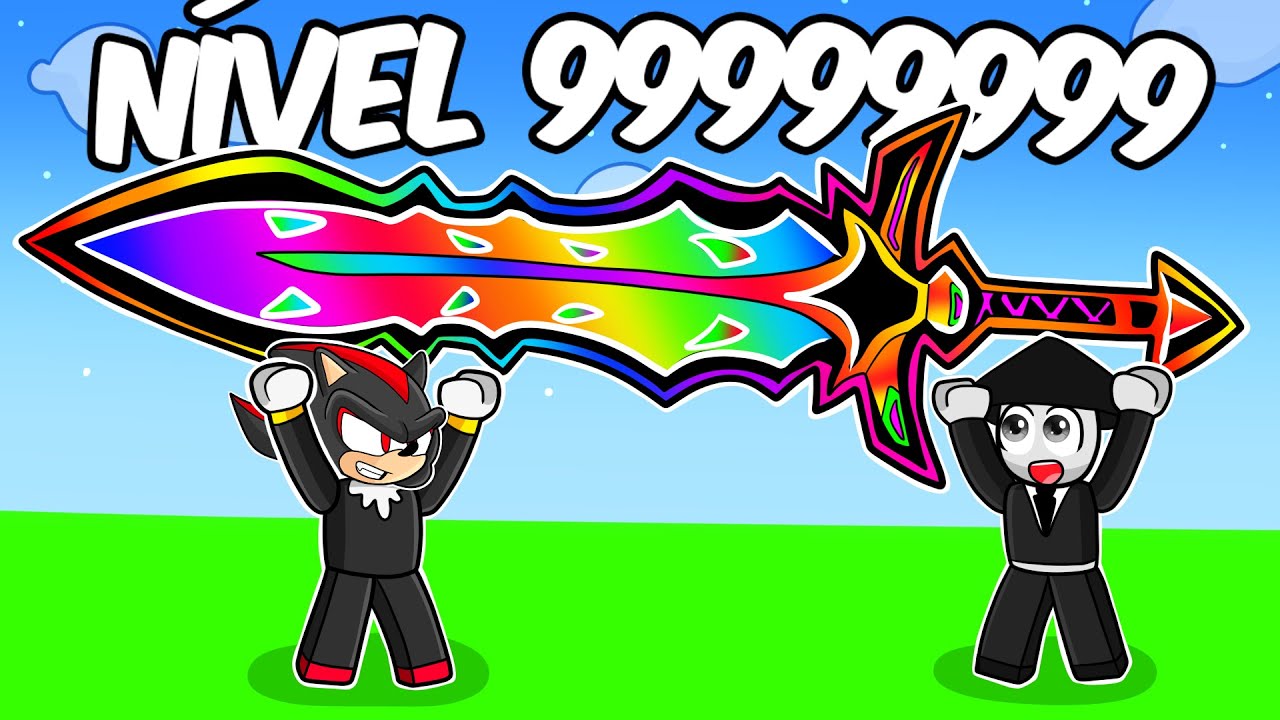 CONQUISTEI A ESPADA MAIS PODEROSA DO ROBLOX PUXE UMA ESPADA