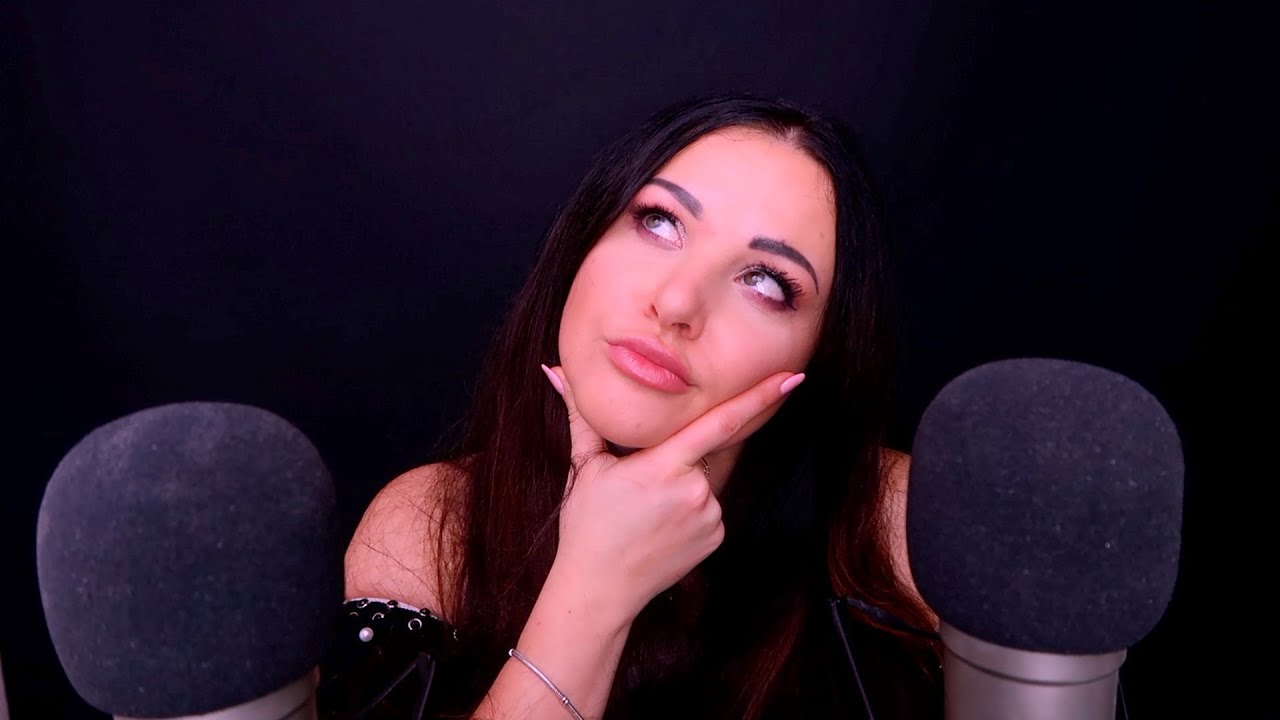 ASMR po polsku Quiz 4 Whisper Tapping Eating