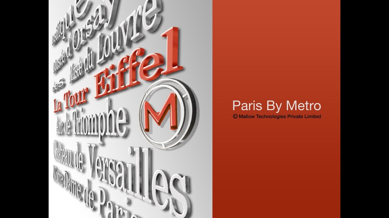 Paris By Metro - Easy subway, Train & Tram Maps