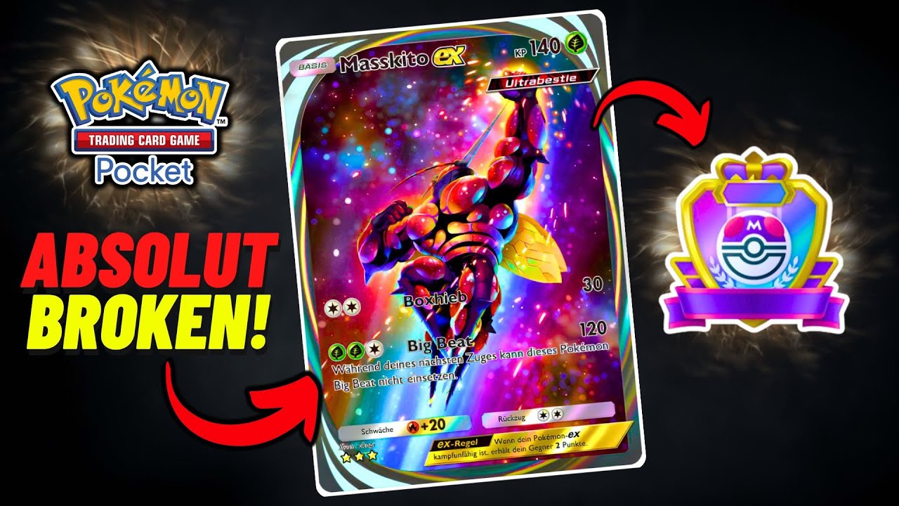 DIESES MASSKITO DECK hat die HÖCHSTE WINRATE! | Pokemon TCG Pocket