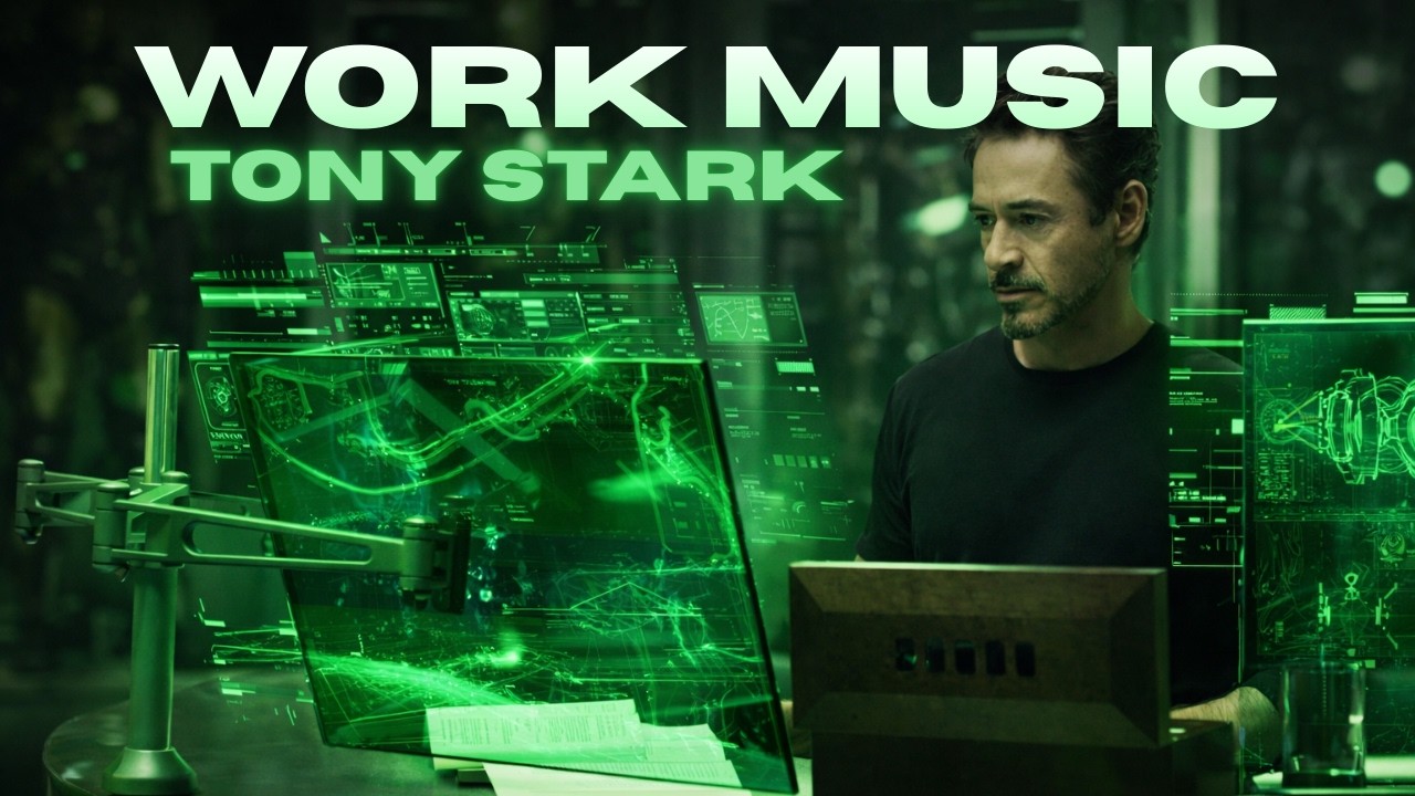 Deep Focus Music | Study, Work & Concentration Music for Maximum Productivity | Work like Tony Stark