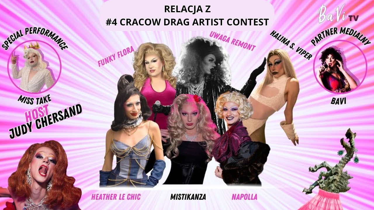 Czy to NAJLEPSZA Drag Queen w Polsce? SZOK! Finał Drag Contestu w Krakowie! Kto zgarnął 1500 zł?!?!?