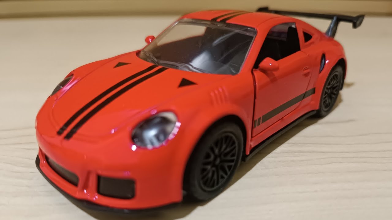 New car unboxing | Porsche 911 GT3 RS car from WiKi CAR brand