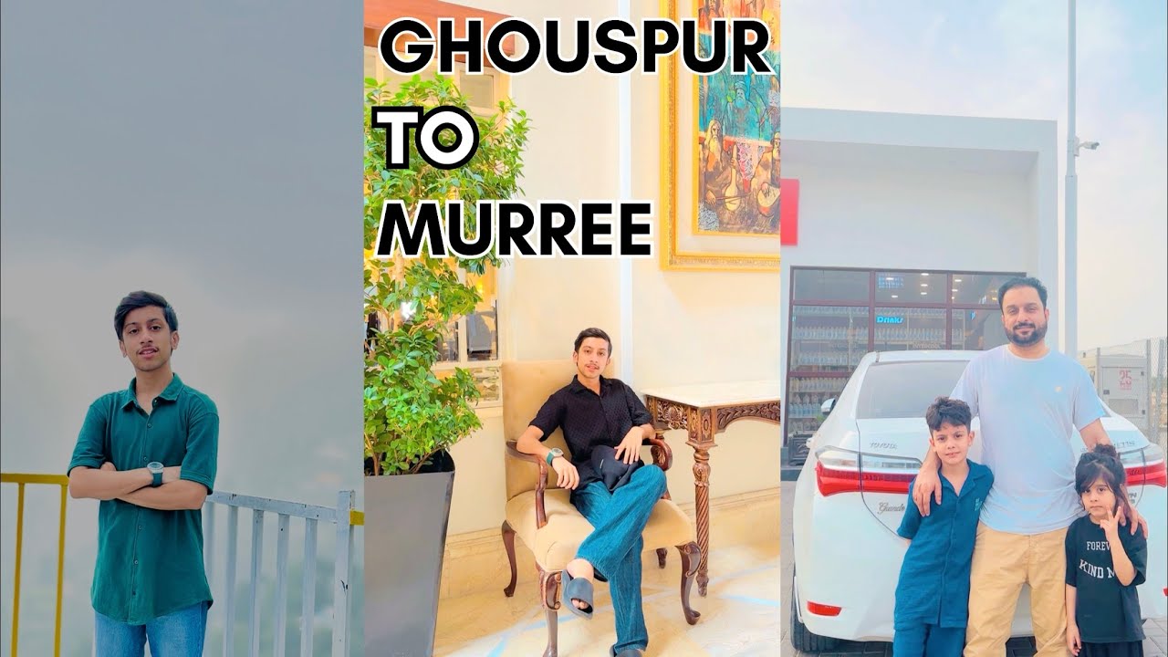 GHOUSPUR TO MURREE ☁️🎀|| 1100 km non stop driving 😭😮 Thand , chai aur vibes ☕️