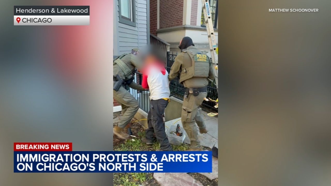 Immigration arrests in North Side neighborhoods cause fear near multiple schools, spark protests