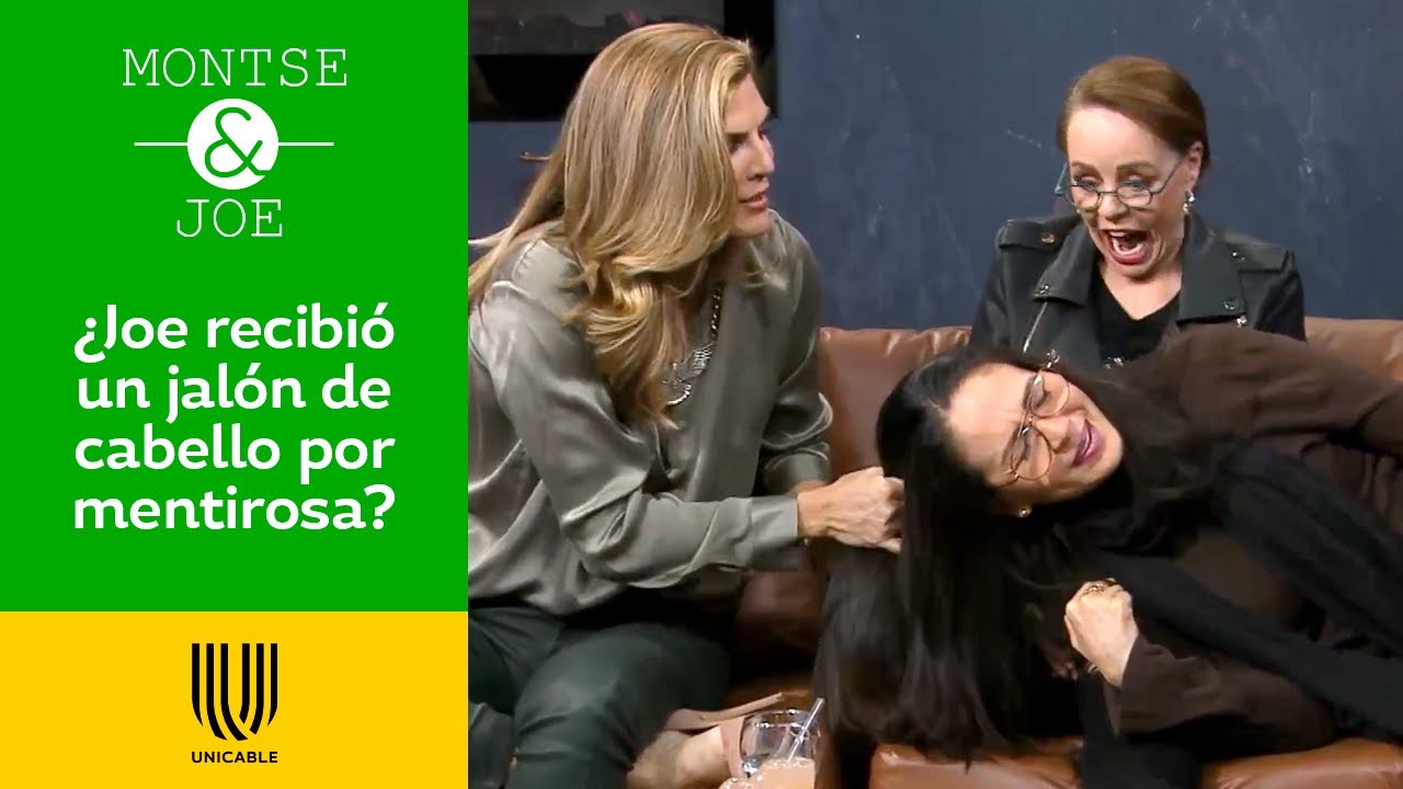 Montserrat no soporta las mentiras de Yolanda y le da tremendo jalón de cabello | Montse & Joe