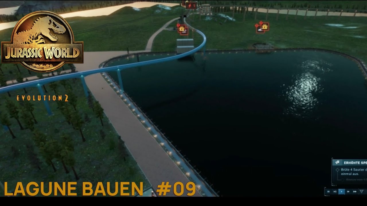 LAGUNE BAUEN #09 / JURASSIC WORLD EVOLUTION 2 (no commantary gameplay)