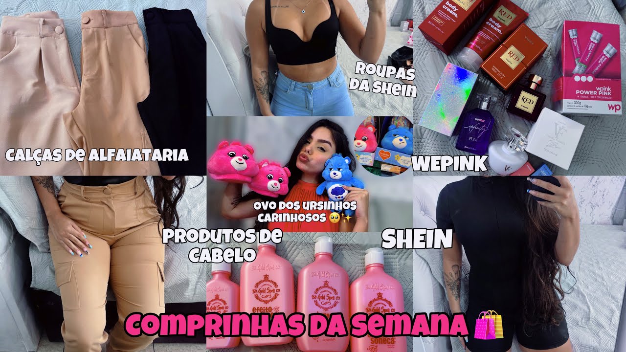 COMPRINHAS DA SEMANA🛍️| wepink, roupas, shein e +++ #comprinhas