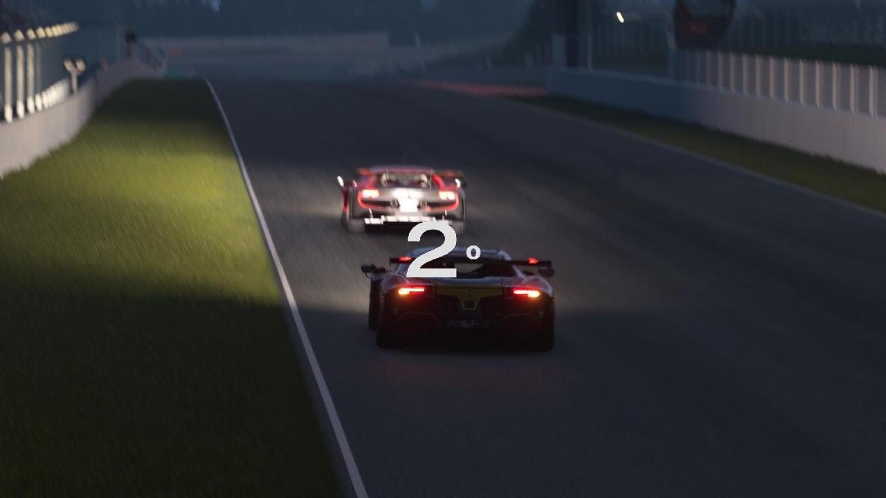 Gran Turismo 7 ferrari 296 gt3 23 gr3 Barcellona difficile