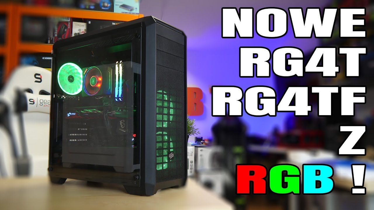 SilentiumPC RG4T RGB i RG4TF RGB - do wyboru do KOLORU - recenzja - VBT