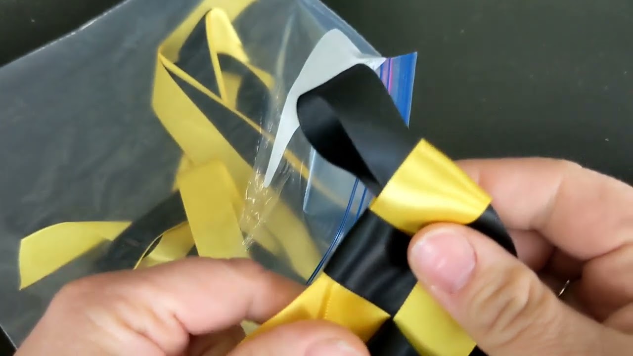 How to make a single braid ribbon lei in 15 minutes