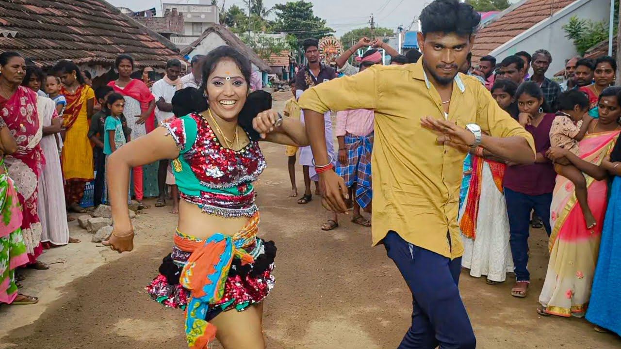 வாலிபரின் அசரவைக்கும் ஆட்டம் மிஸ் பன்னிடாதிங்க சுந்தரியே Sundharie Sundharie kani Karakattam Dance