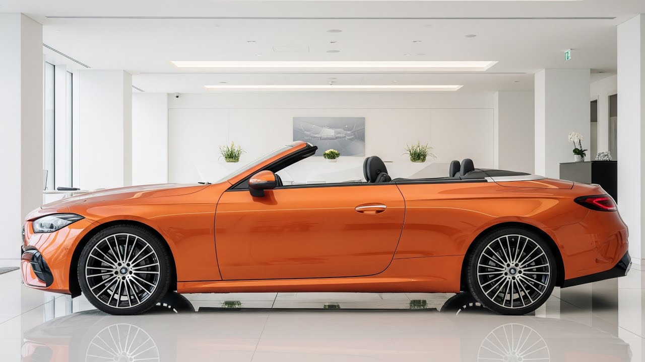 Mercedes CLE Cabriolet 2026 — роскошь кабриолета, сочетающаяся с производительностью и комфортом