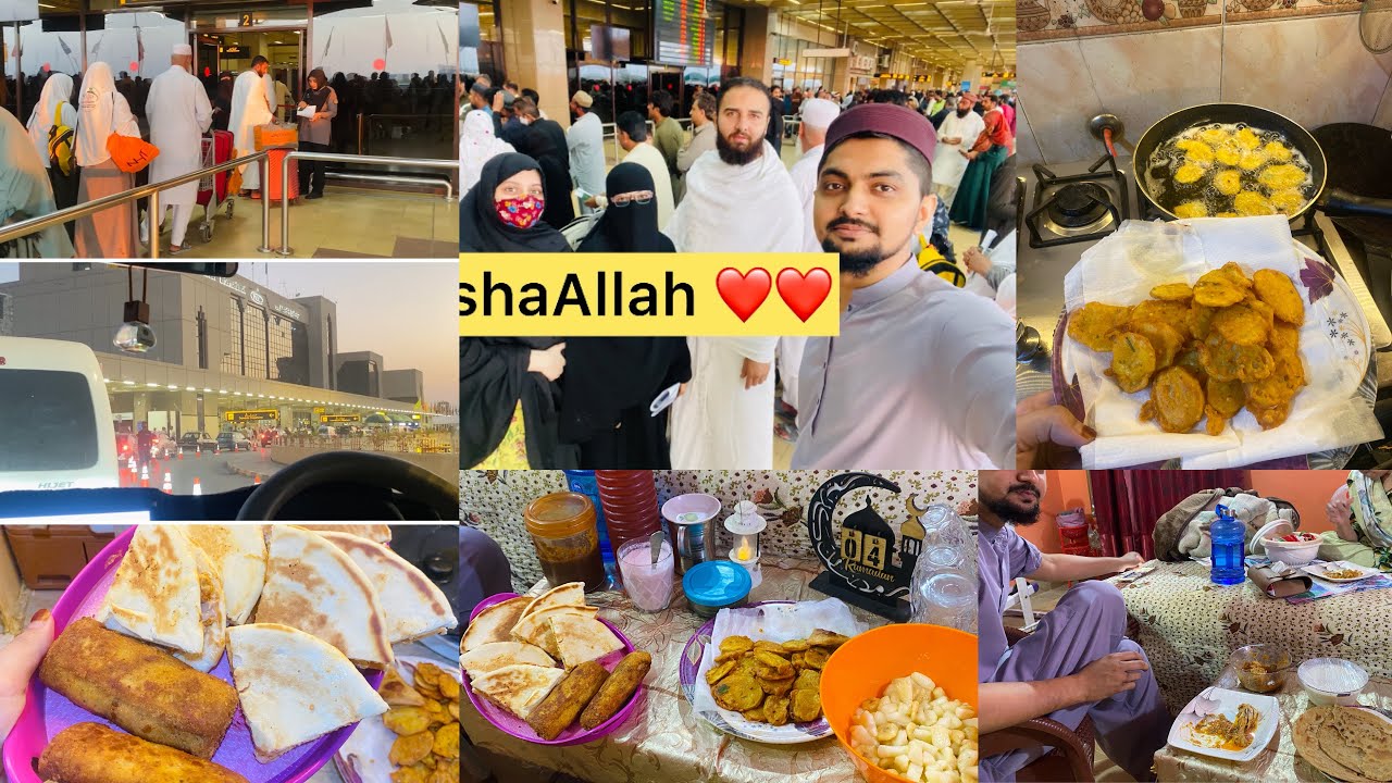 Allah sb ko apna ghr bulai🤲Aj Airport Gai Nand ko chorna - Ramadan Vlog 