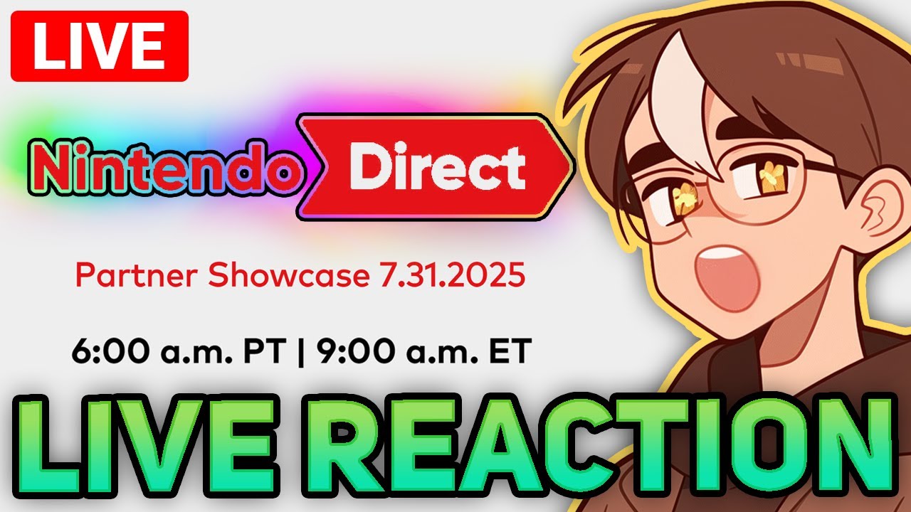 LIVE REACTION: Nintendo Direct Partner Showcase! + Post-Show Breakdown! 🎥