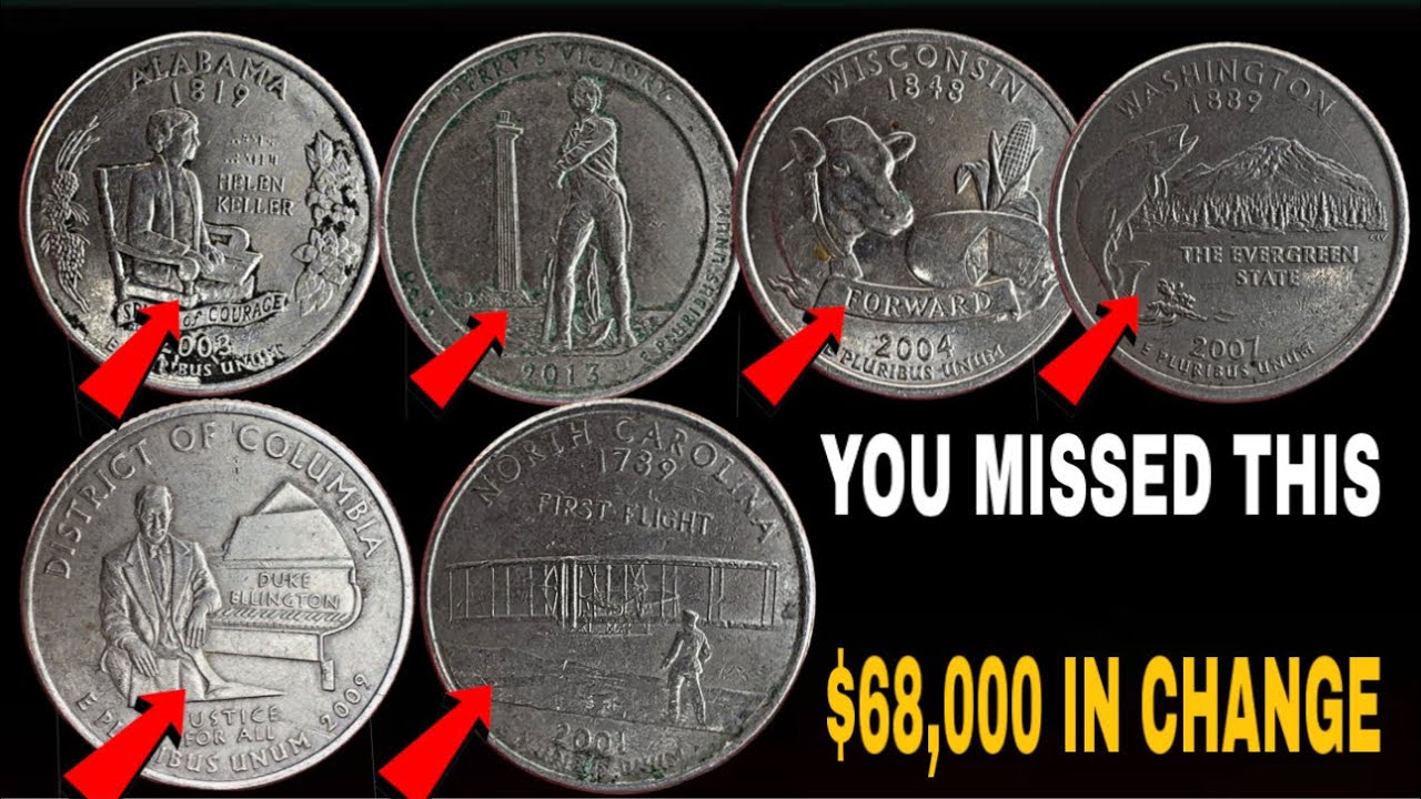 These 6 Quarters Could Make You $79,000 – Check Your Change NOW!