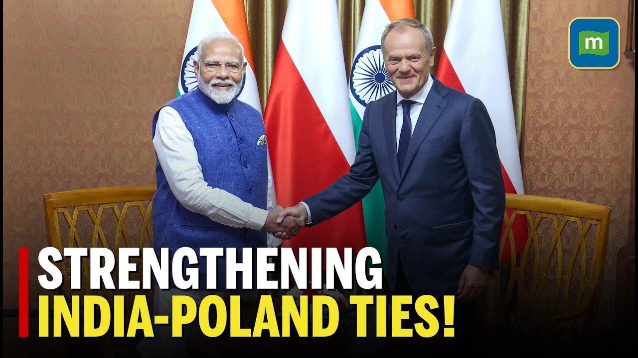 PM Modi Holds Bilateral Talks With Polish PM Donald Tusk LIVE | Trade In Focus