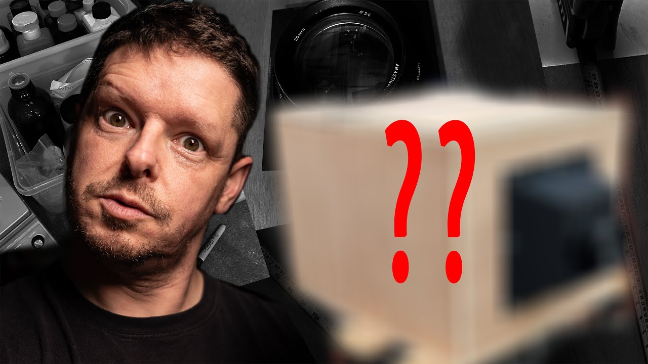 I built a massive camera! The ULF DIY Portrait Box Camera... anyone could build this camera!
