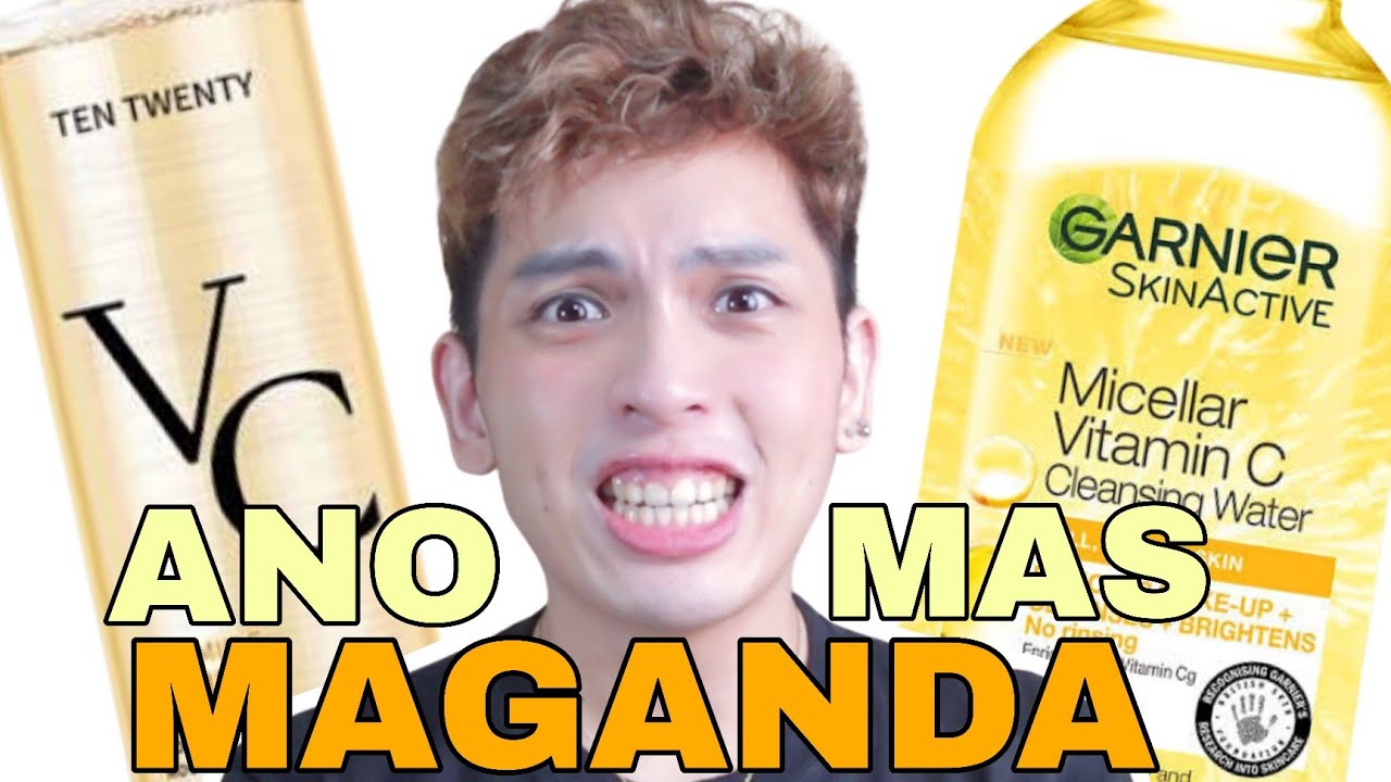 VC TONER VS GARNIER VITAMIN C TONER | BEST VITAMIN C TONER? SIR LAWRENCE