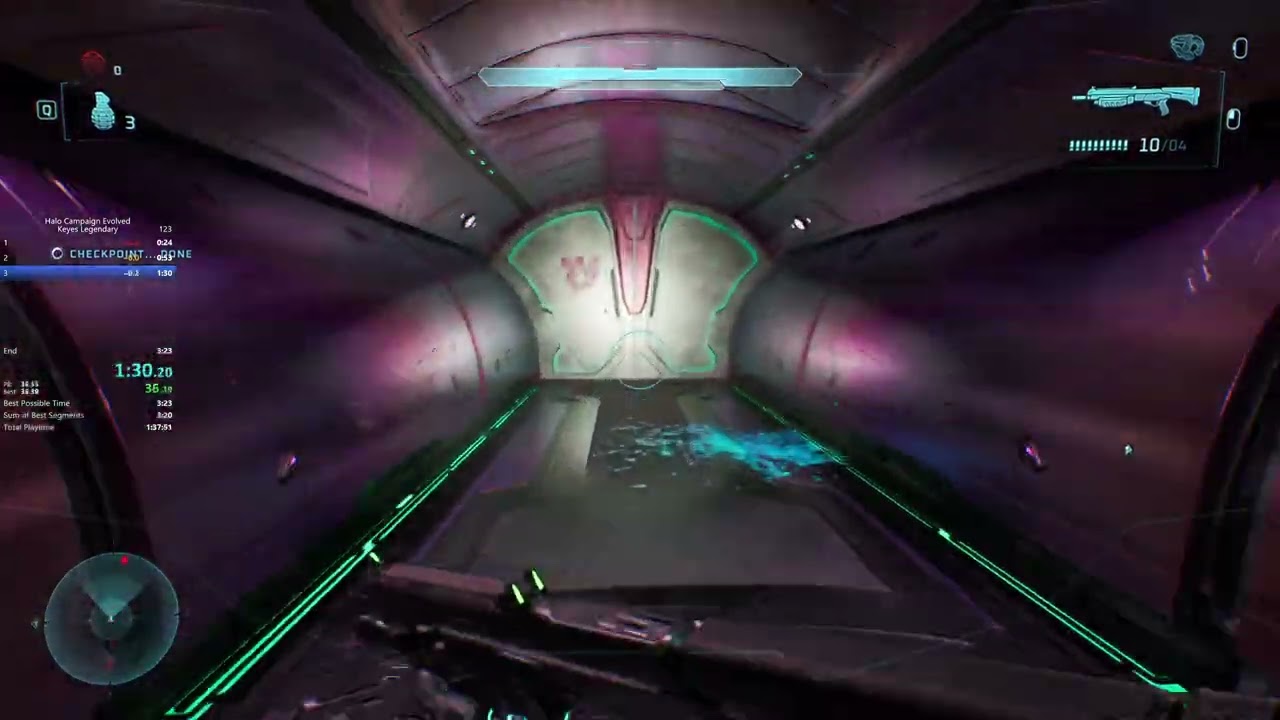 Halo: Campaign Evolved Keyes на уровне &laquo;Легендарный&raquo; за 3:14