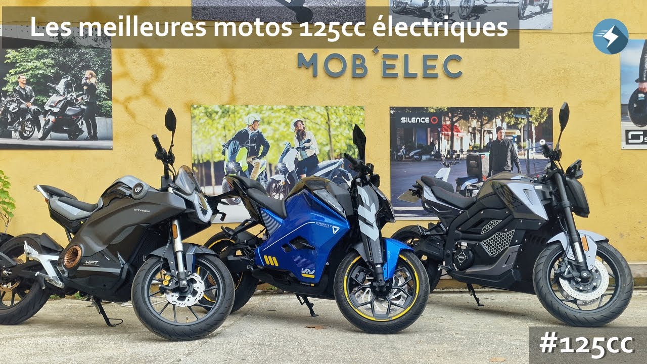 Le match des motos 125cc éléctriques