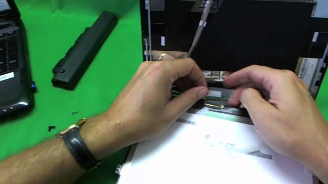 Acer Aspire One D255 D255E D260 Netbook Screen Replacement Procedure