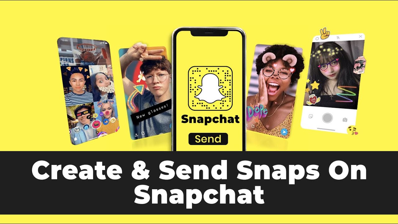 How To Create & Send Snaps On Snapchat