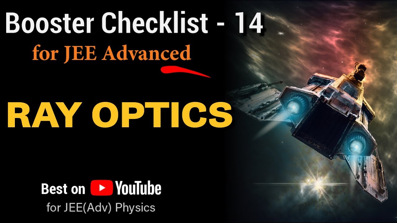 Ray Optics for JEE Advanced | Booster Checklist 14