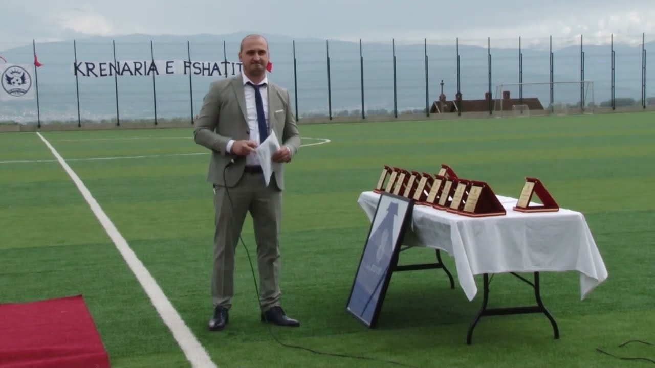 Liga komunale / KF Xhepçishti - KF Rrufeja 3-0 / 28.05.2023 / Dorëzimi i trofeut