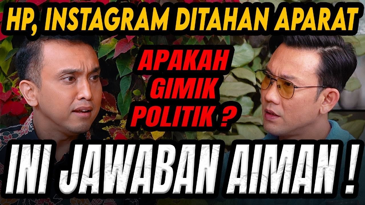 MESKI MASUK PENJARA SAYA AKAN TETAP MERAHASIAKAN NARSUM SAYA ! - Aiman Witjaksono (CURHAT BANG)