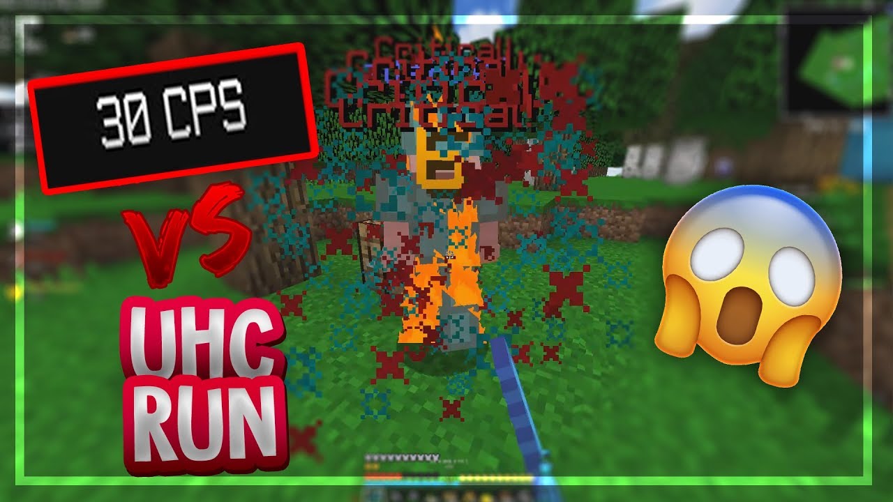 30 CPS vs UHCrun!!!😱 [HandCam] w/Lucker