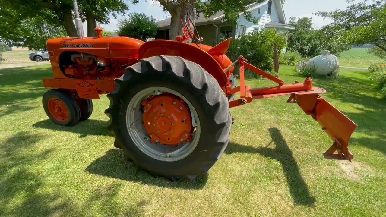 1954 Allis Chalmers WD45 WF w/ rear blade