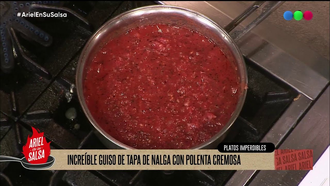 Estofado de tapa de nalga, Pellizcos fritos y Biscottis (14/11/2023) - Ariel en su Salsa