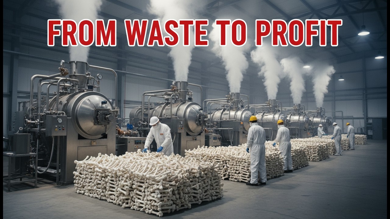 From Slaughterhouse Waste to Profitable Products | Bone Industry Explained