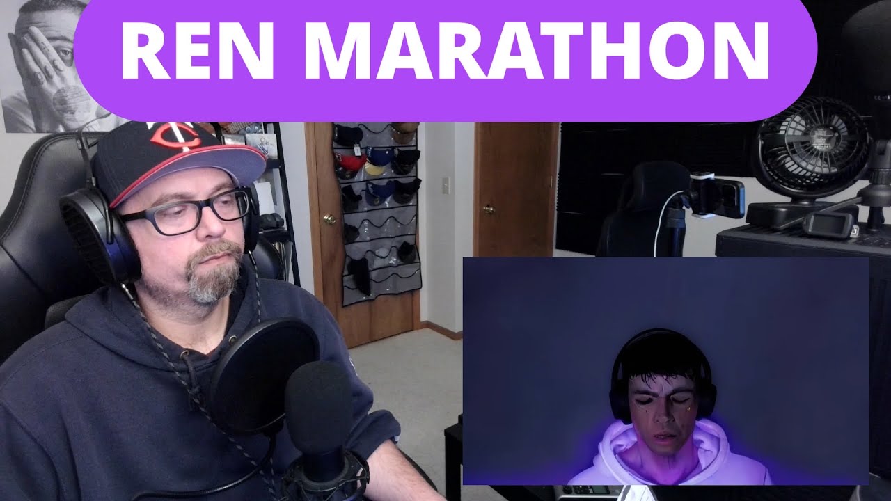 Support REN, CHRIS WEBBY, & TOKEN | Let's do some MARATHONS - FIRST TIME reacting to FIVE Ren tracks