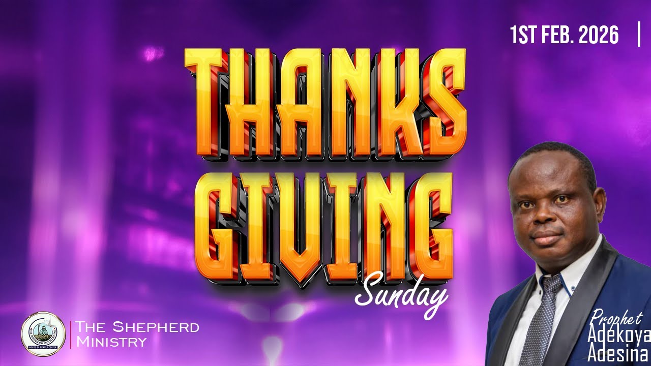 SUNDAY  SERVICE WITH PROPHET ADEKOYA ADESINA