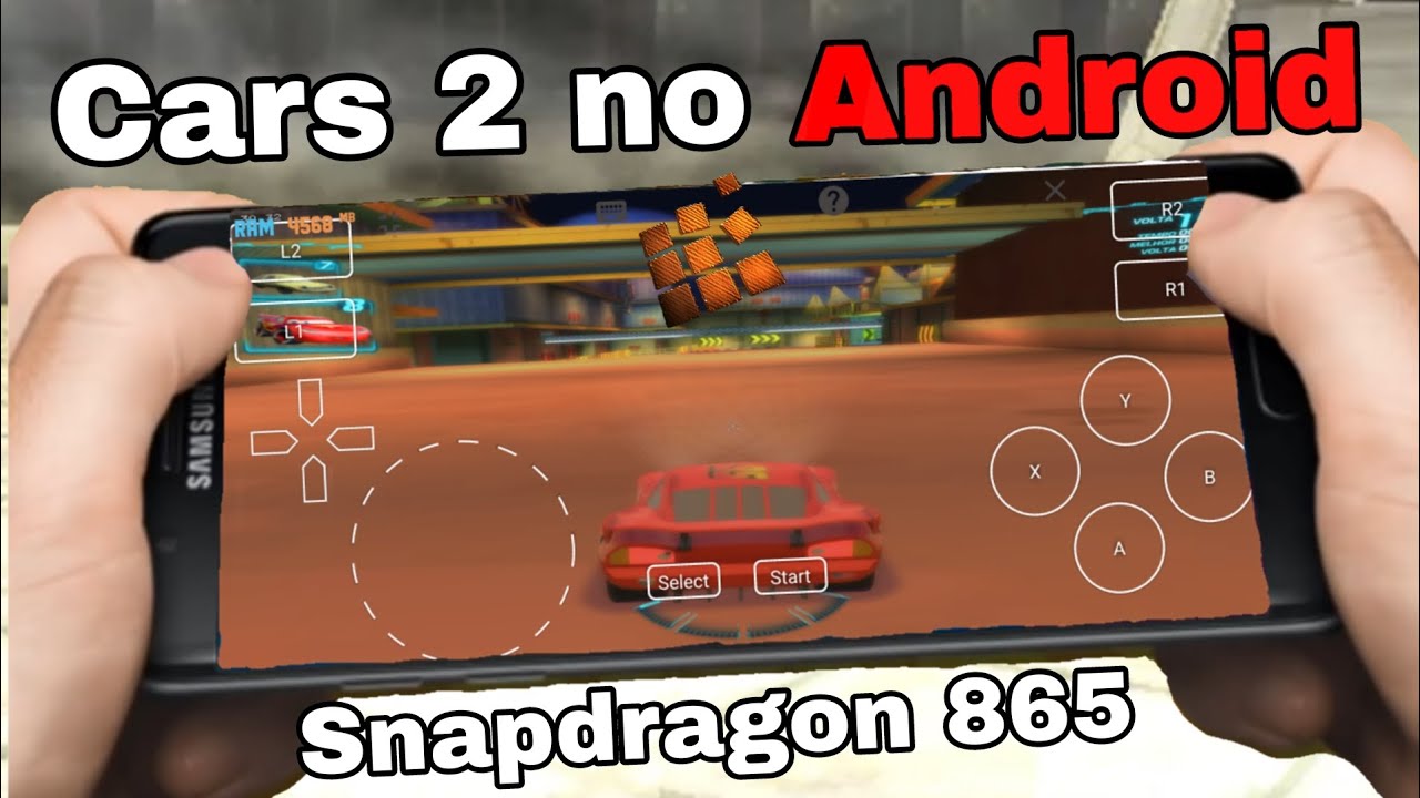 Rodando Carros 2 no Android, Obg @K1RA2077