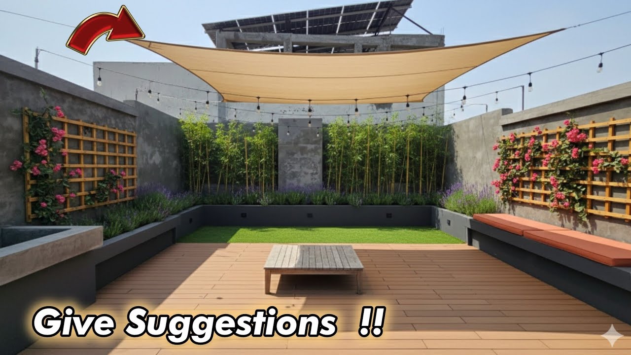Mission Rooftop Garden Designed by Apna Ghar.pk  !!