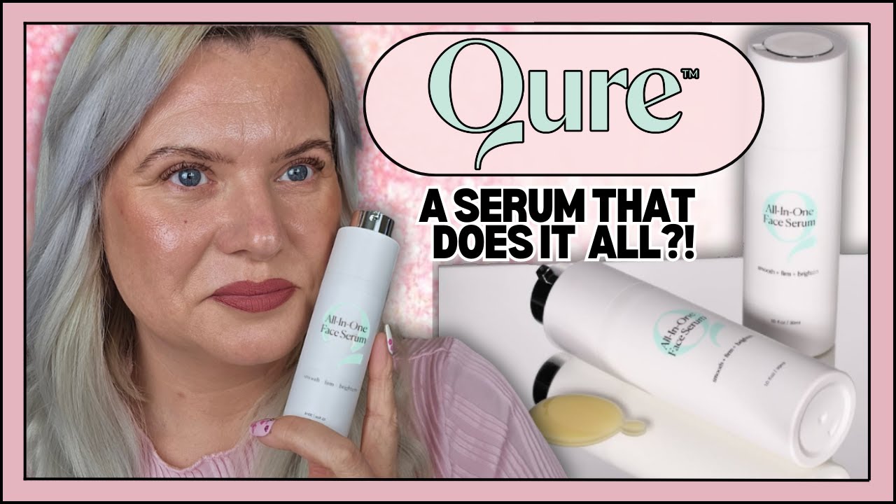 QURE SKINCARE ALL-IN-ONE FACE SERUM Review * Argireline, Retinol, Vitamin C * | Clare Walch