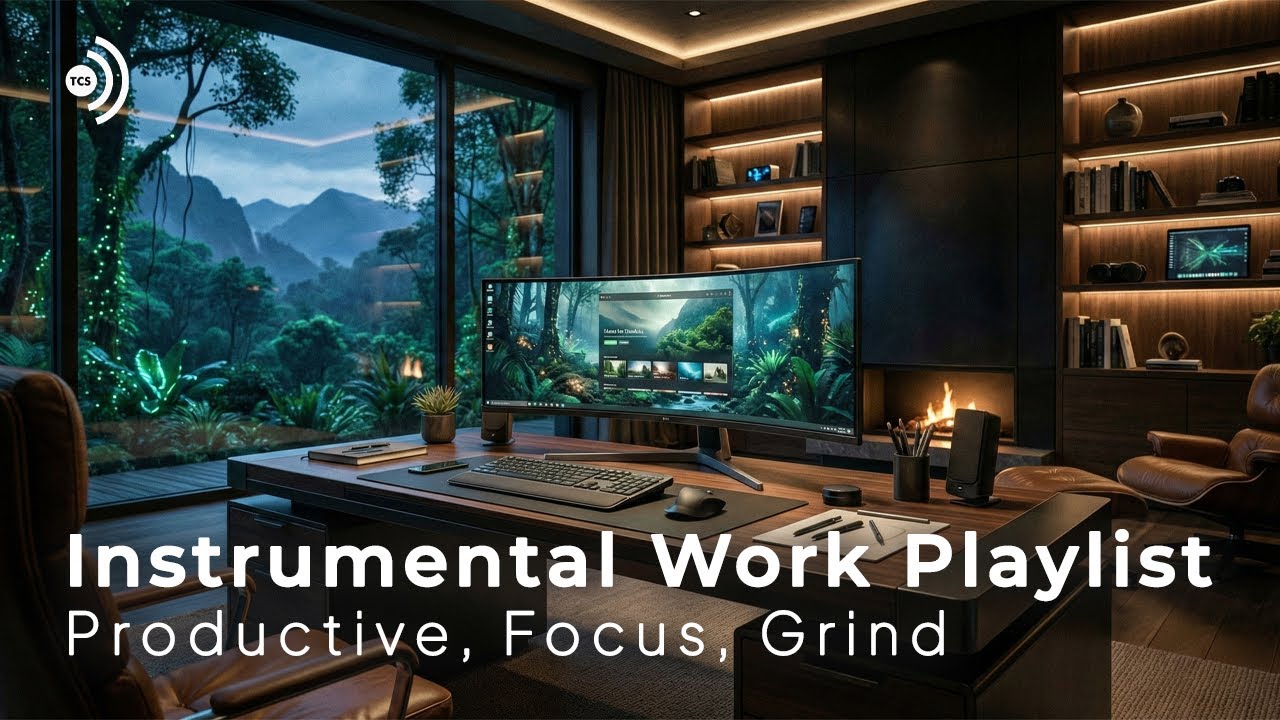 Locked-In Focus Playlist | Work, Study & Productivity