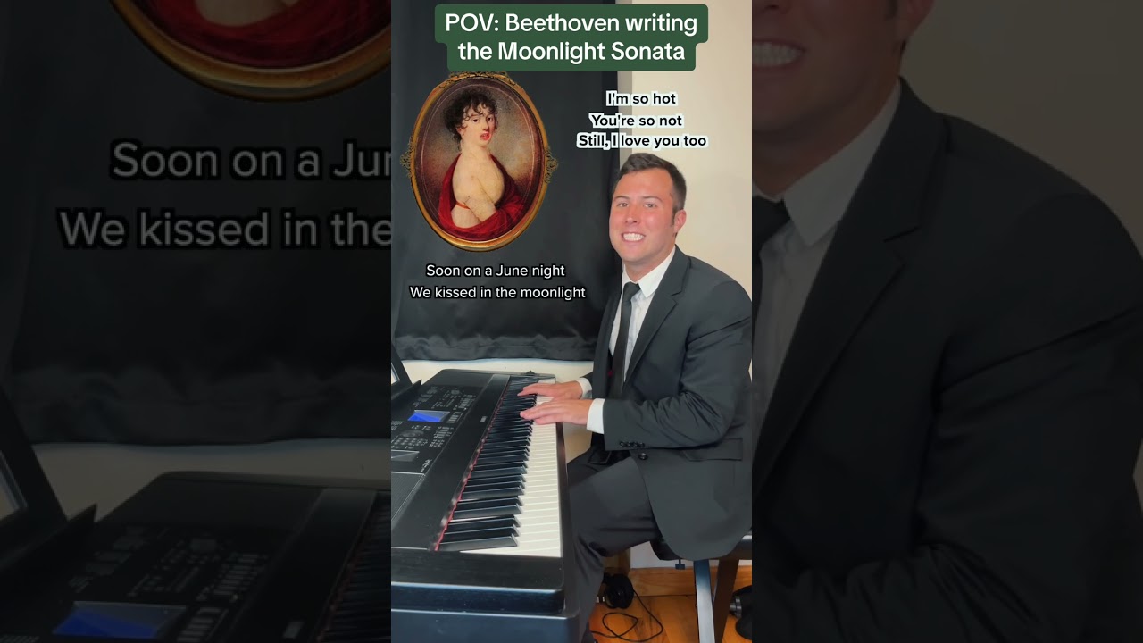 POV: Beethoven writing the Moonlight Sonata