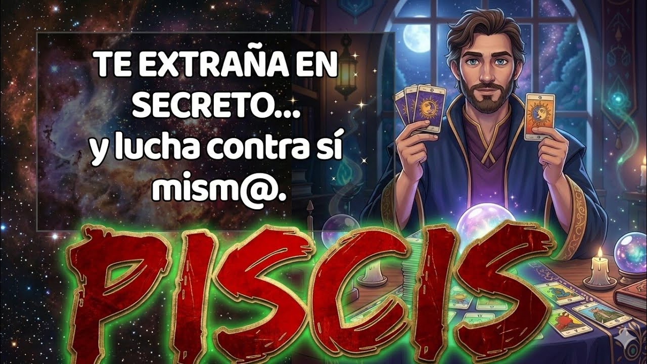 PISCIS ♓ ¡LE DUELE EL ORGULLO! 😱 Te extraña y te necesita, pero no lo dice. 🤐