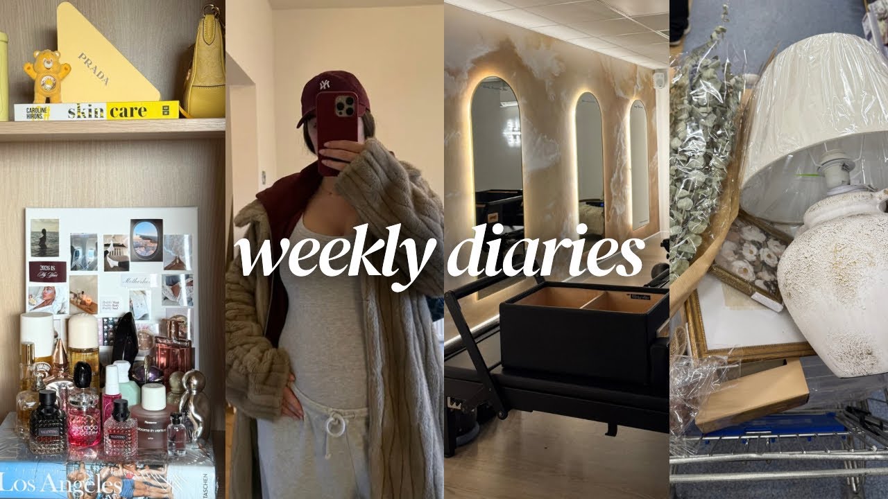 weekly vlog! vision boarding + 2026 chats + christmas haul + jobs I’ve been avoiding + house decor 