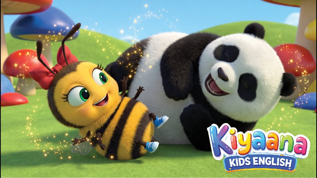 If You’re Happy & u know it Clap Your Hands 👏 | Rhyme on different emotions  for Kids | Kiyaana Kids