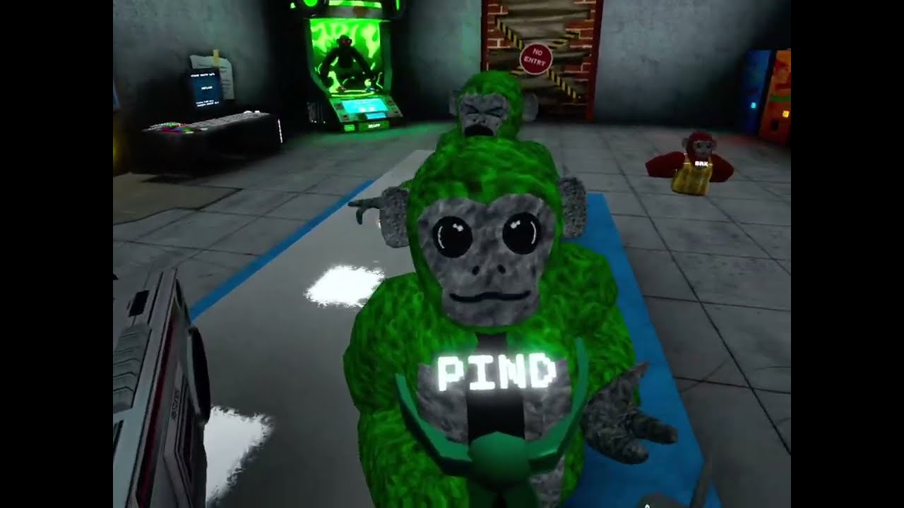 uh oh more scary baboon be the monster what do i do