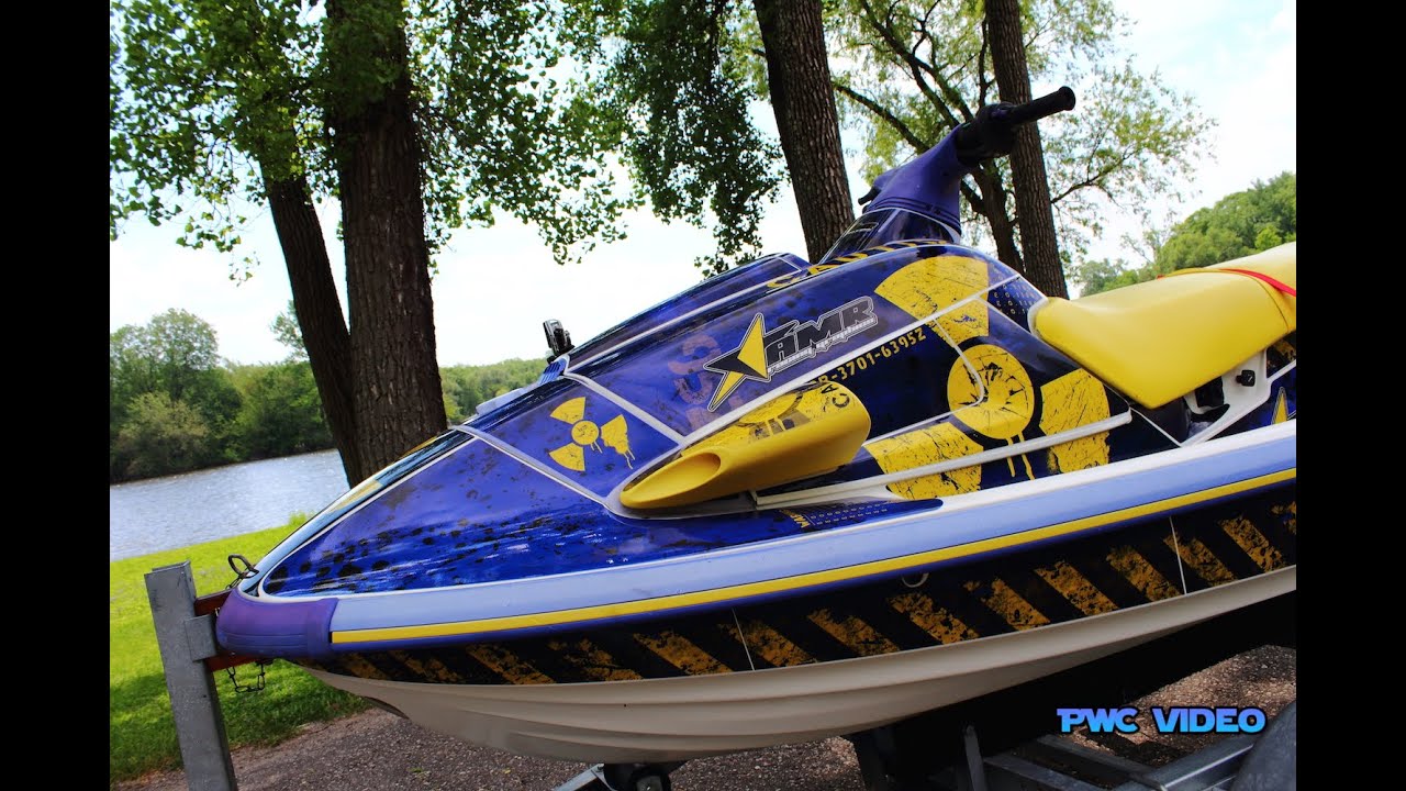 AMR Racing Jet Ski Graphics Wrap Kit Installation - Yamaha Waveraider