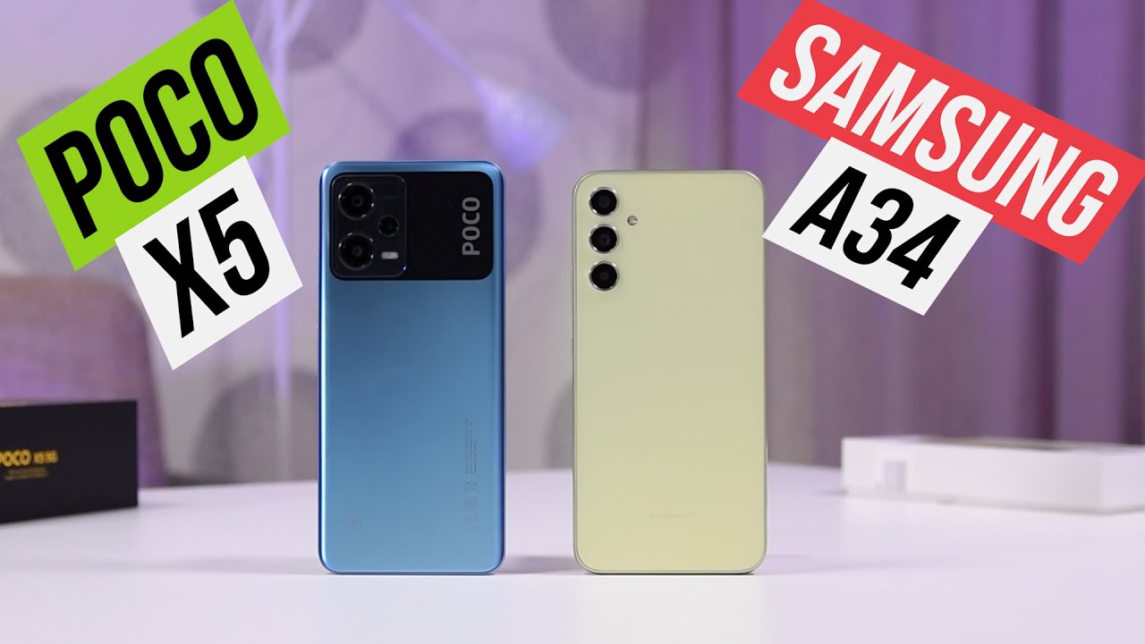 Poco X5 - Samsung Galaxy A34