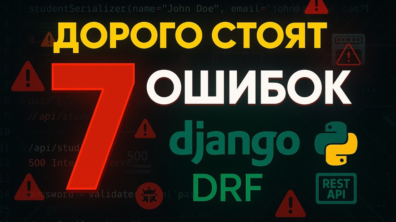 7 КРИТИЧЕСКИХ Ошибок Django Которые Убивают Ваш Проект!