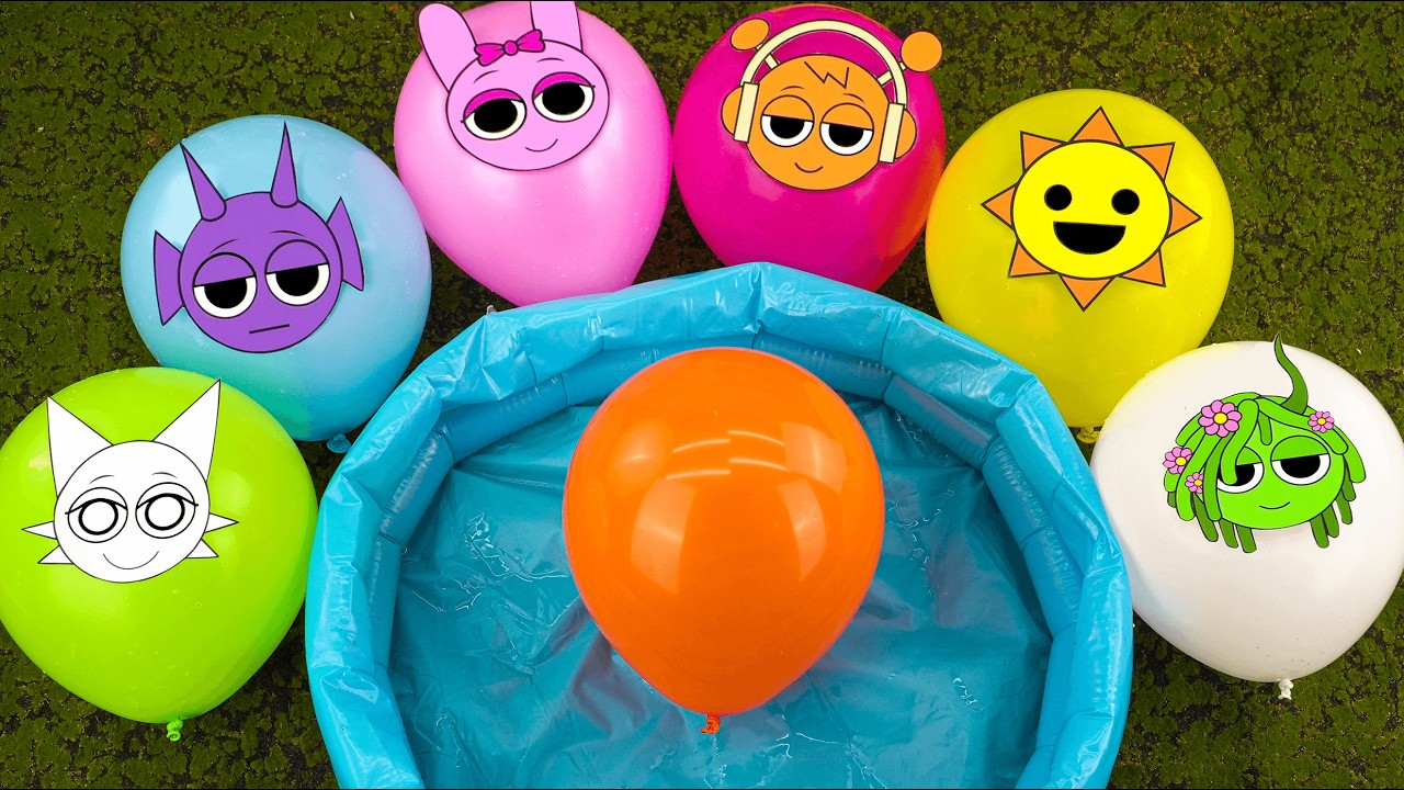 Paper DIY💖 Unboxing INCREDIBOX Blind Box, How to make Color Balloon ASMR